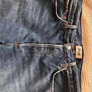 Agolde  90s Pinch Waist, straight, bounty, Classic Blue Washed Denim Jeans
